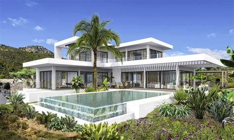 New Modern Luxury Villa Sea Views For Sale Marbella Benahavis