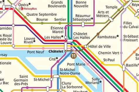 Plan De Metro Voyages Cartes