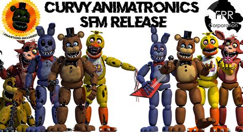 Fnafsfmblender 28 Curvy Animatronics Release By Fpr Corporation On