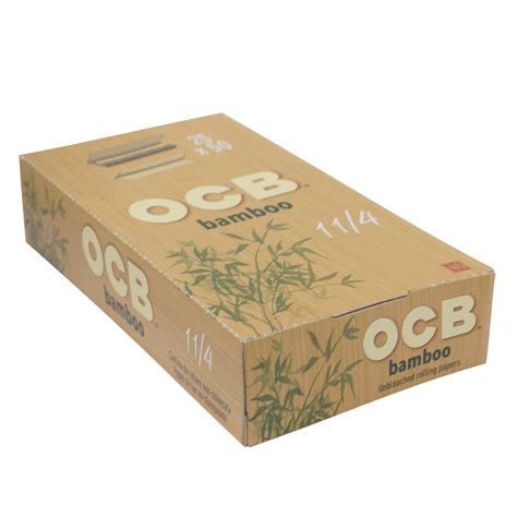 Papel Fumar Ocb Bamboo Display 1x25ud ESPOL