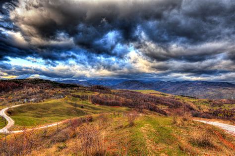 Dramatic Autumn Landscape Hdr Image Stock Photo Download Image Now