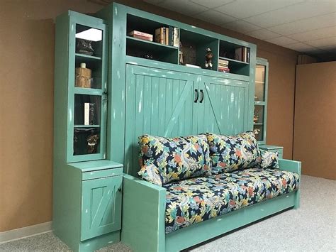 Massive Barn Door Murphy Bed With Sofa By Chris Davis LumberJocks