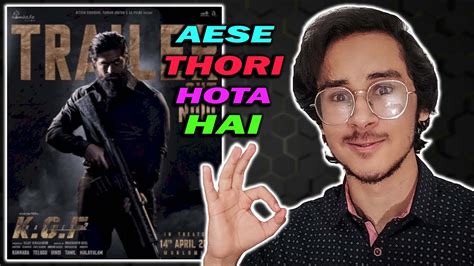 Kgf Chapter Trailer Reaction And Review By Pakistani Top On The