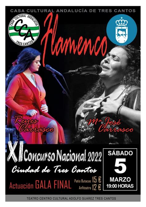 Bases XI Concurso Nacional De Flamenco Ciudad De Tres Cantos 2022