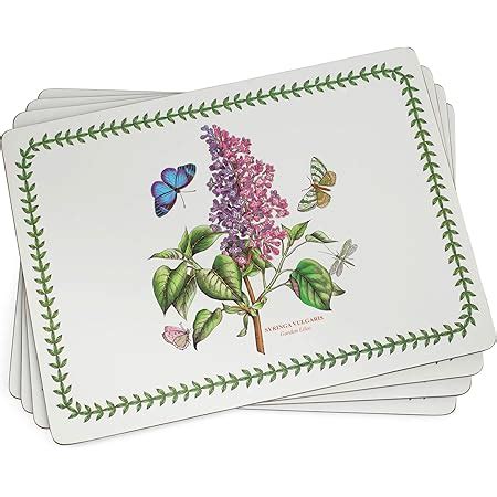 Amazon Pimpernel Botanic Garden Collection Placemats Set Of