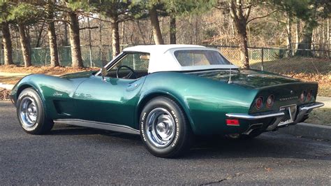 Blue Green 1973 Chevrolet Corvette