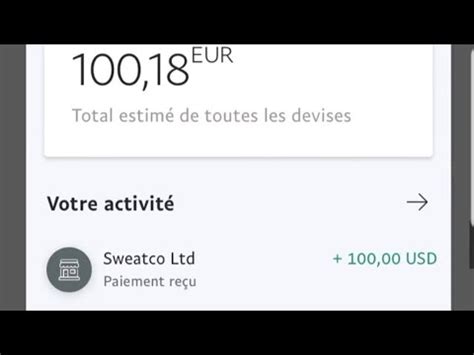 Comment Avoir De L Argent Paypal Via SWEATCOIN Facilement YouTube