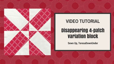 Disappearing 4 Patch Variation Block YouTube