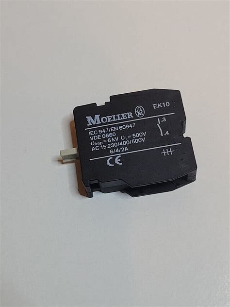 Moeller Ek10 Iec 947en 60947 Vde 0660 Normaly Open Us Seller Ebay