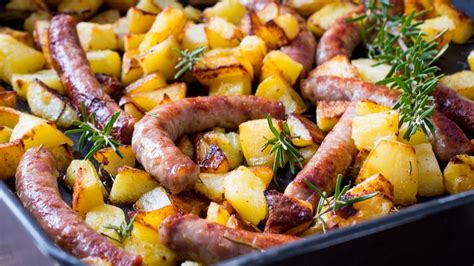 Saucisse Et Pommes De Terre Au Four Un Grand Classique Ma Patisserie