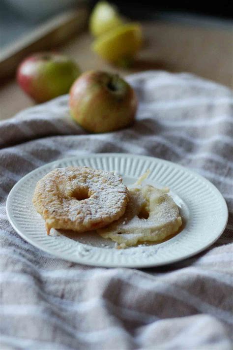 Rezept für Gebackene Apfelspalten Apfelringe