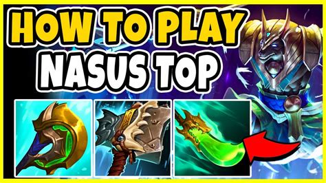 How To Play Nasus Top Season 13 Quick Guide Gameplay Easy Mode Champ