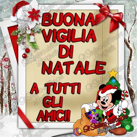 Buona Vigilia Di Natale Auguri Vigilia Di Natale