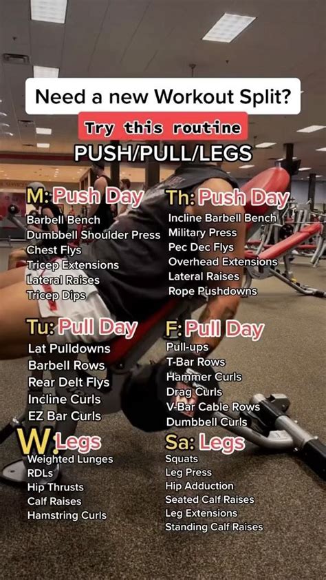 Mike Mondragon On Instagram Try This New Workout Split Details