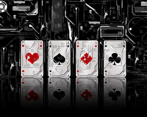 HD wallpaper: four Ace of Spade cards, aces, playing cards, heart shape ...