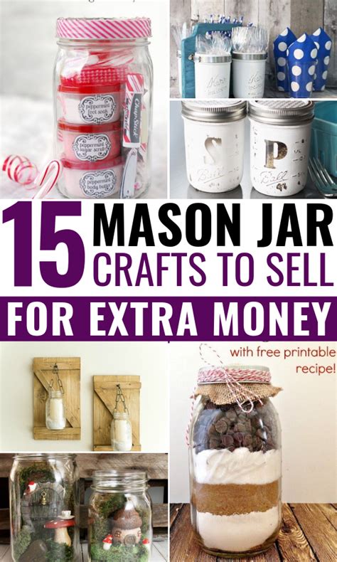 15 Diy Mason Jar Crafts To Sell For Extra Cash That You Need To Know