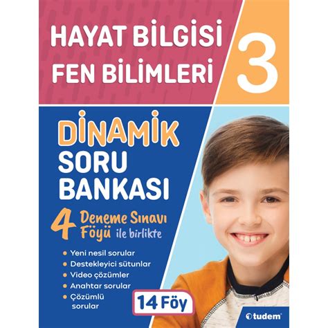 Tudem S N F Hayat Bilgisi Fen Bilimleri Dinamik Soru Bankas