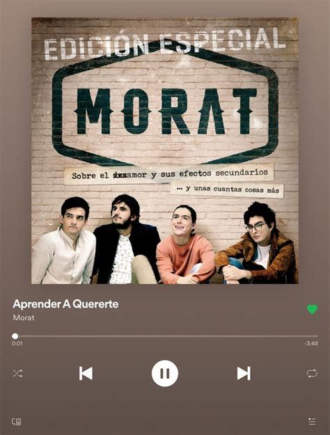 Aprender A Quererte Aprender A Quererte Canciones Morat Canciones