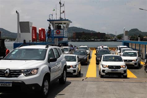 Travessia Santos Guaruj Ganha Refor O Balsa Reformada Not Cia