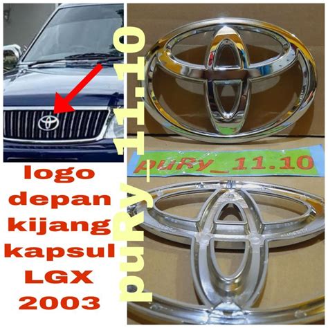 Emblem Logo Grill Depan Kijang Kapsul Lgx Ori Lazada Indonesia