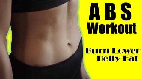 Abs Workout LOSE FAT In 7 Days Belly Waist Abs Burn Lower Belly