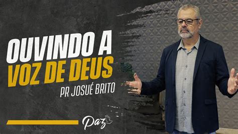 Culto Ao Vivo Tema Ouvindo A Voz De Deus Igreja Batista Da Paz