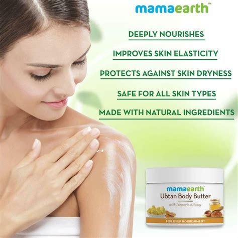 Mamaearth Ubtan Body Butter With Turmeric And Honey For Deep Nourishment 200 Gram Ebay