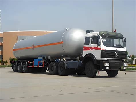 3 Axles LPG Tank Semi Trailer LPG Cylinder Transport Trailer China