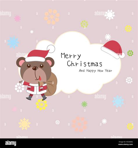Cartoon Xmas Card Stock Vector Image And Art Alamy
