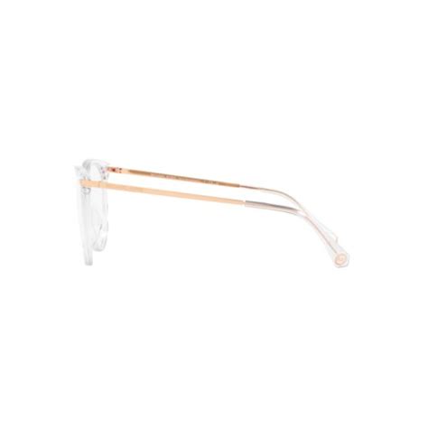 Michael Kors Mk U Westport Clear Transparent Eyeglasses Woman