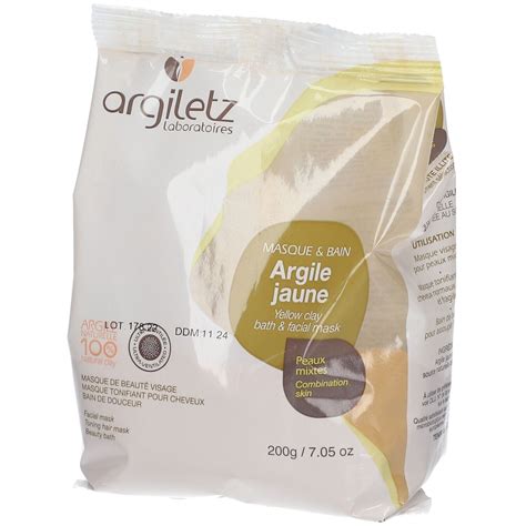 Argiletz Masque Et Bain Argile Jaune G Redcare Pharmacie