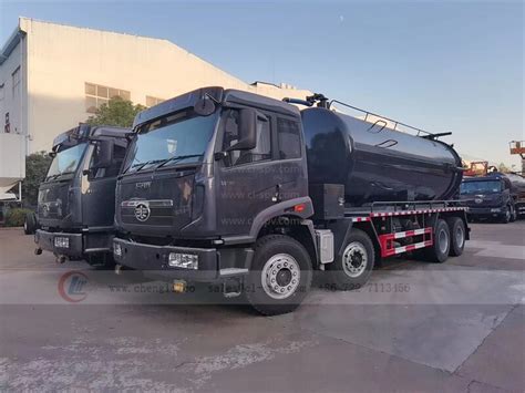 Faw Liters Ton Vacuum Sewage Truck Chengli Special Automobile