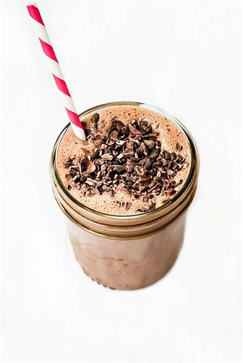 Gluten-Free Vegan Chocolate Peanut Butter Protein Smoothie