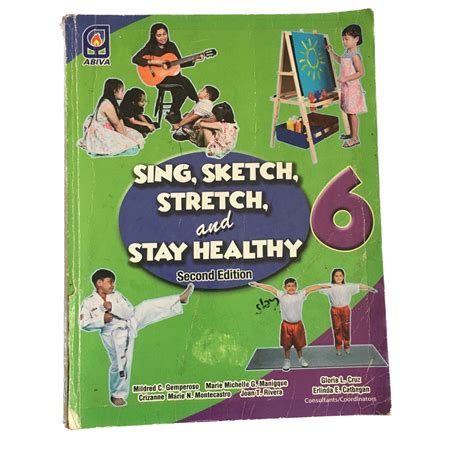 Preloved Mapeh Grade 6 Book Sketchstretch And Stay Healthy Abiva