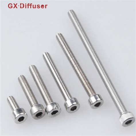 New Pcs M Din Stainless Steel Hexagon Socket Head Cap Screws