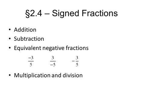 Chapter 2 Signed Numbers And Powers Of 10 2 1 Thru 2 3 Signed