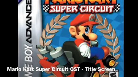 Mario Kart Super Circuit Ost Title Screen Unknown Variant Youtube