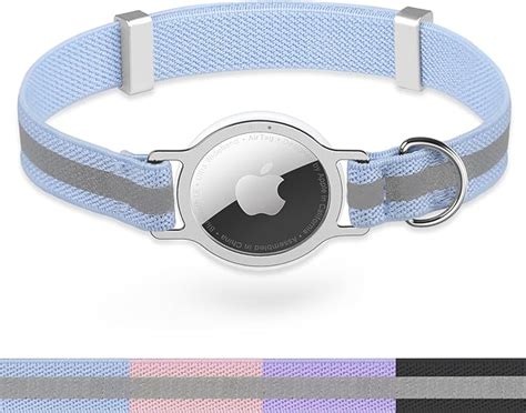 Pet Supplies Reflective AirTag Cat Collar FEEYAR Ultra Elastic GPS