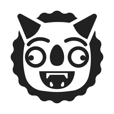 Ogre Icon Fluentui Emoji Mono Iconpack Microsoft