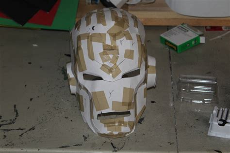 CLASSIC IRON MAN HELMET COSPLAY WORK IN PROGRESS by THE-GOTHIC-KNIGHT ...