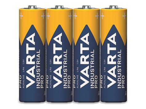 Varta Batterie Alkaline Mignon Aa Lr V Industrial Pro