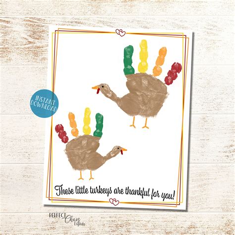 Thanksgiving Handprint And Footprint Art