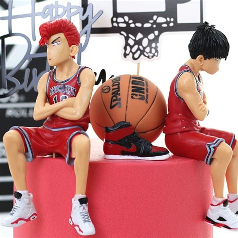 Slam Dunk Figure Set Hanamichi Sakuragi Rukawa Kaede Akagi Takenori