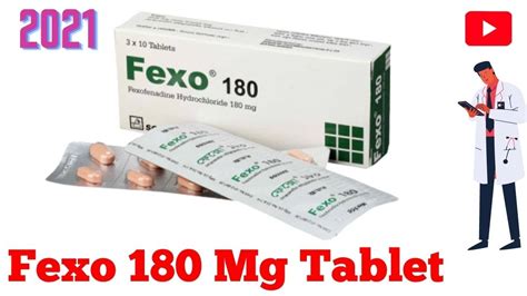 Fexo 180 Mg Tablets Full Details In Bangla Review Fexo 180 Mg Tablet