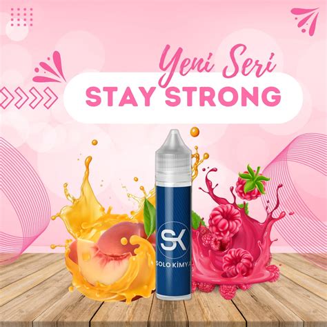 Stay Strong 30 60 100 ML DIY KIT Aroma SoloKimya Aroma Marketi