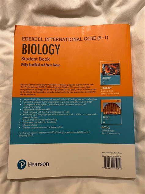 Edexcel Igcse Biology Textbook 興趣及遊戲 書本 And 文具 教科書 Carousell