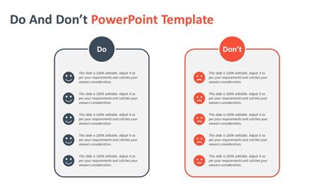 Do And Dont Powerpoint Template Ppt Templates