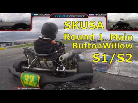 Karting Race SKUSA Round 1 Main Buttonwillow YouTube