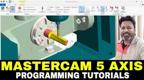 Mastercam 5 Axis Machining Tutorials Mastercam 5 Axis Youtube