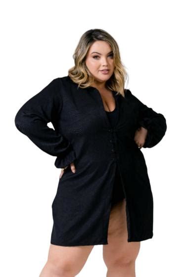 Sa Da De Praia Aberta Camis O Chemise Es Plus Size Bya Bikini No Magalu Magazine Luiza